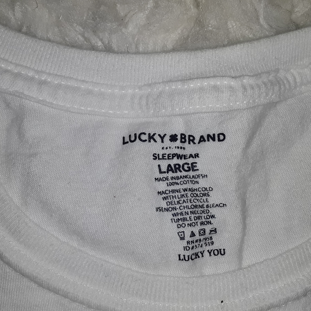 Lucky brand White t shirt